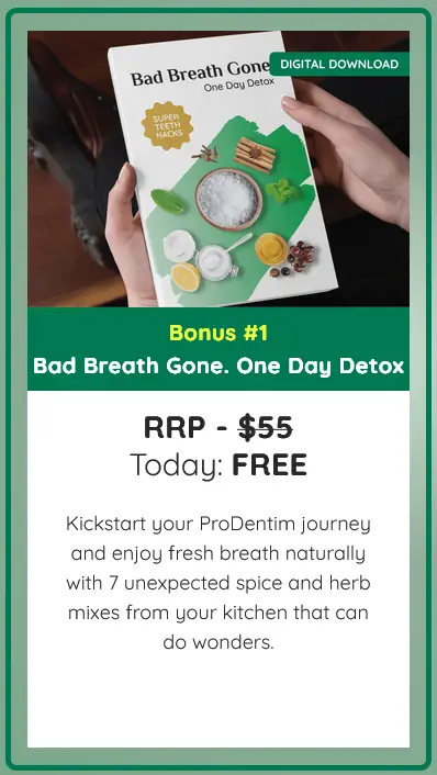 prodentim free bonus